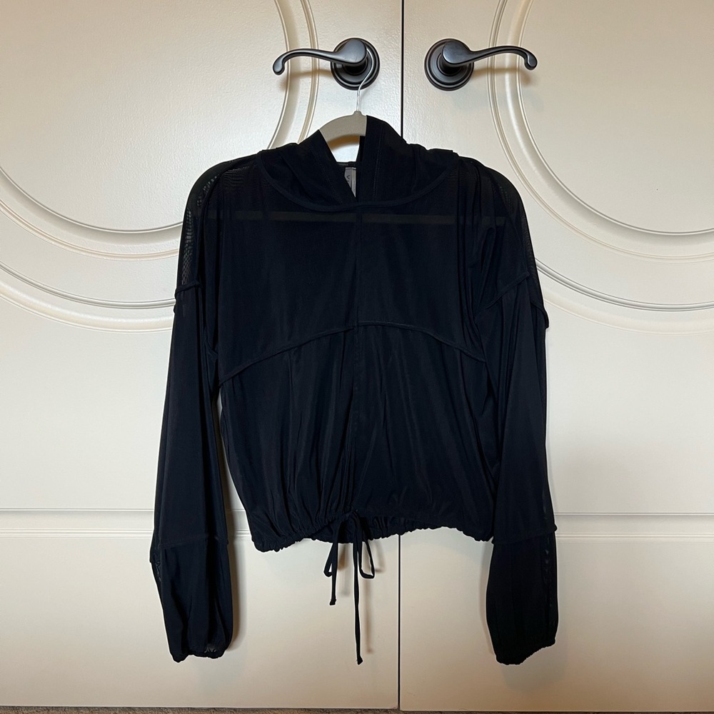 Vimmia Sheer Black Hoodie